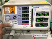 代替機の動物用人工呼吸器COMPOS X