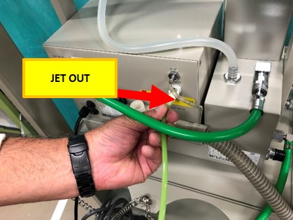 動物用人工呼吸器のJET OUT